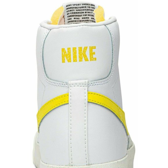NIKE Blazer Mid '77 Vintage Opti Yellow Men's Size - Picture 5 of 8